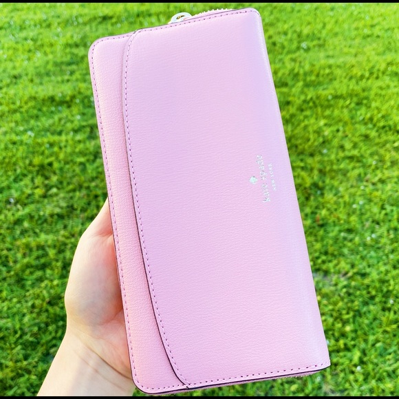 Kate spade Lacey zip around wallet pink - Picture 4 of 8